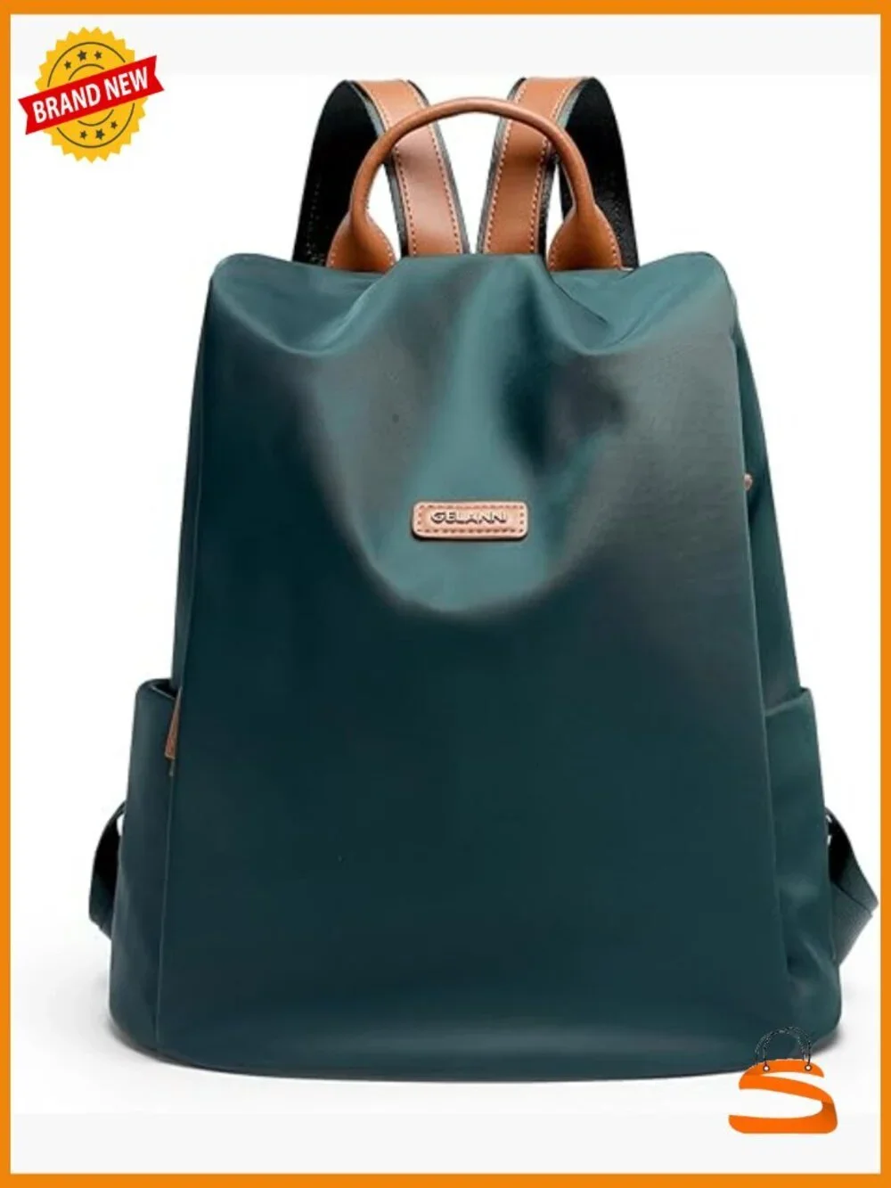 Women's Nylon Anti-theft Lightweight Small Backpack Purse Water Resistant